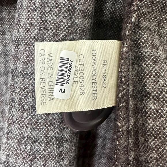 Max Studio London Houndstooth Button Front Jacket Black White Size Small - Picture 4 of 8